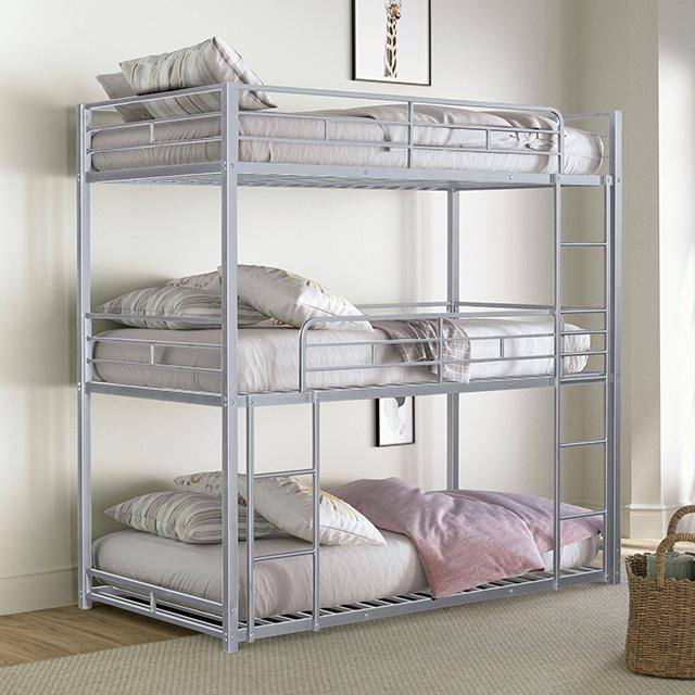 Felgu Triple Twin Metal Bunkbed - My Sweet Home Furniture (Queens, NY)