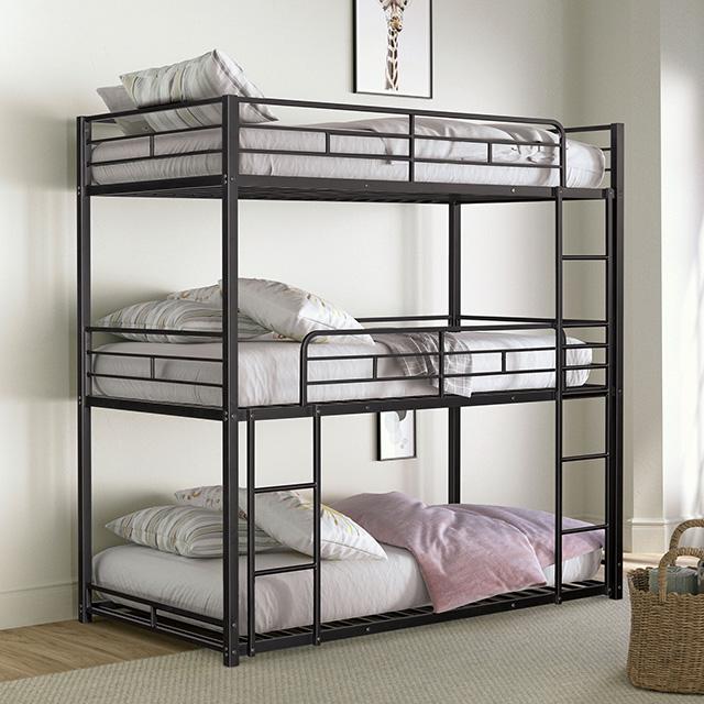 Felgu Triple Twin Metal Bunkbed - My Sweet Home Furniture (Queens, NY)