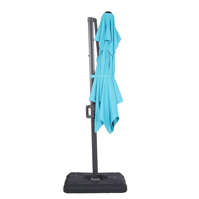 Fida 8 Ft Square Umbrella w/ Double Top + 37" Large Base - My Sweet Home Furniture (Queens, NY)