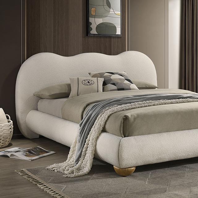 Finamore Bed White - My Sweet Home Furniture (Queens, NY)