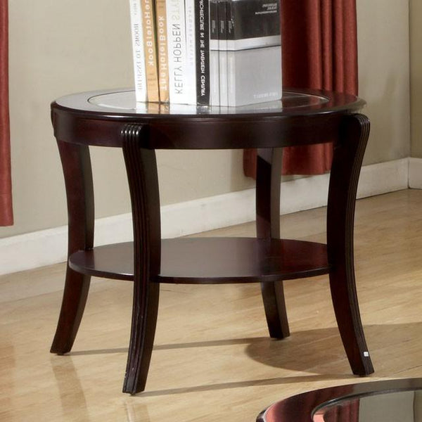 FINLEY Espresso End Table - My Sweet Home Furniture (Queens, NY)