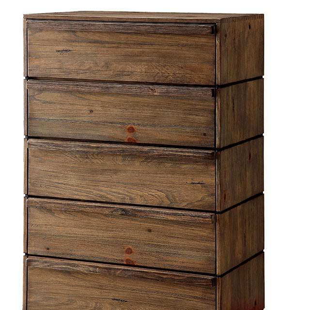 COIMBRA Rustic Natural Tone Chest - My Sweet Home Furniture (Queens, NY)
