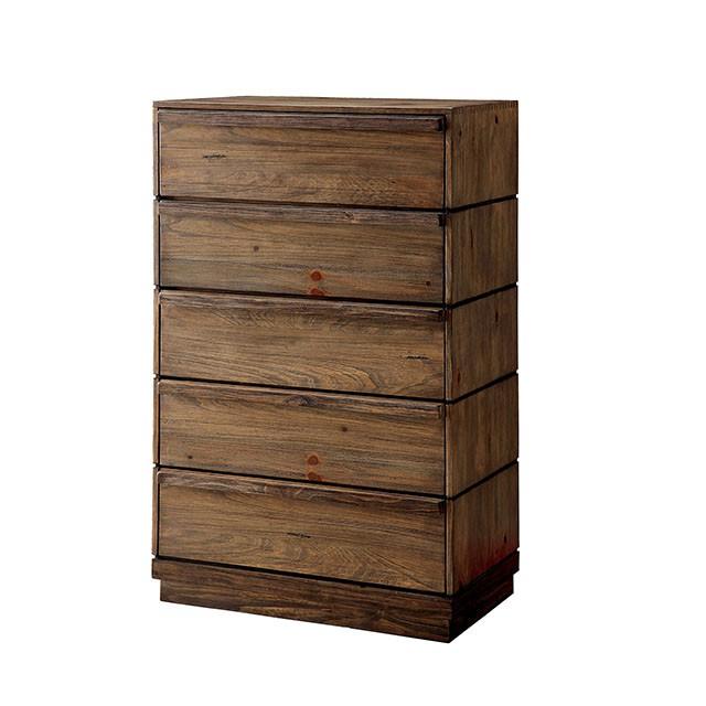 COIMBRA Rustic Natural Tone Chest - My Sweet Home Furniture (Queens, NY)