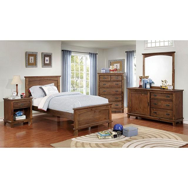 Colin Dark Oak Mirror - My Sweet Home Furniture (Queens, NY)