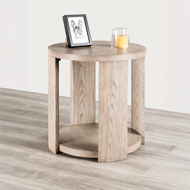 Conisbrough Round End Table - My Sweet Home Furniture (Queens, NY)
