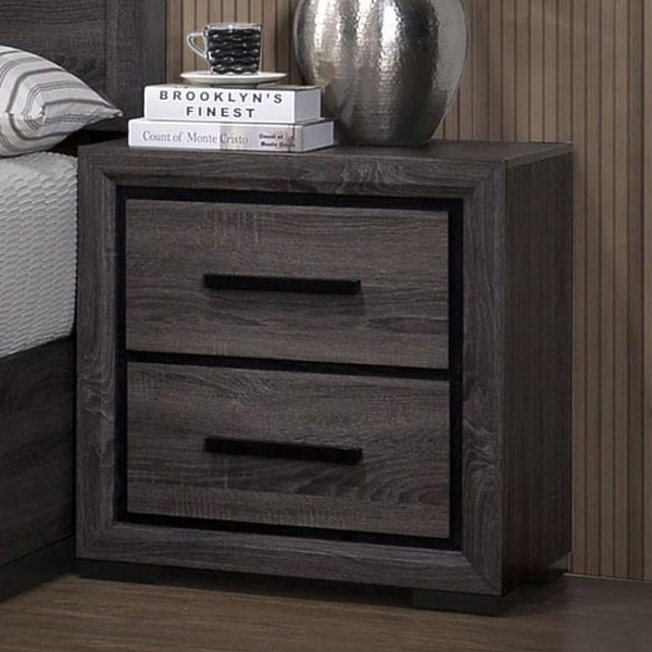 Conwy Gray Night Stand - My Sweet Home Furniture (Queens, NY)