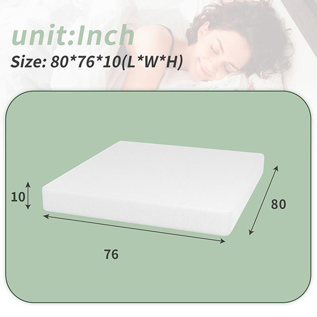 Coreopsis 10" E.King Memory Foam Wave Comfort - My Sweet Home Furniture (Queens, NY)