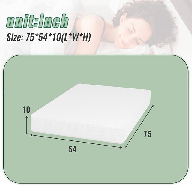 Coreopsis 10" Full Memory Foam Wave Comfort - My Sweet Home Furniture (Queens, NY)