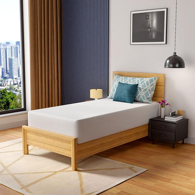 Coreopsis 12" Twin Memory Foam Wave Comfort - My Sweet Home Furniture (Queens, NY)
