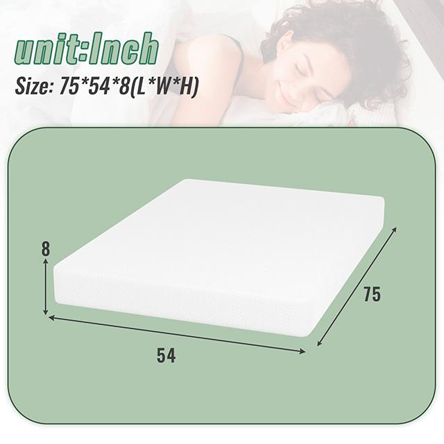 Coreopsis 8" Full Memory Foam Wave Comfort - My Sweet Home Furniture (Queens, NY)