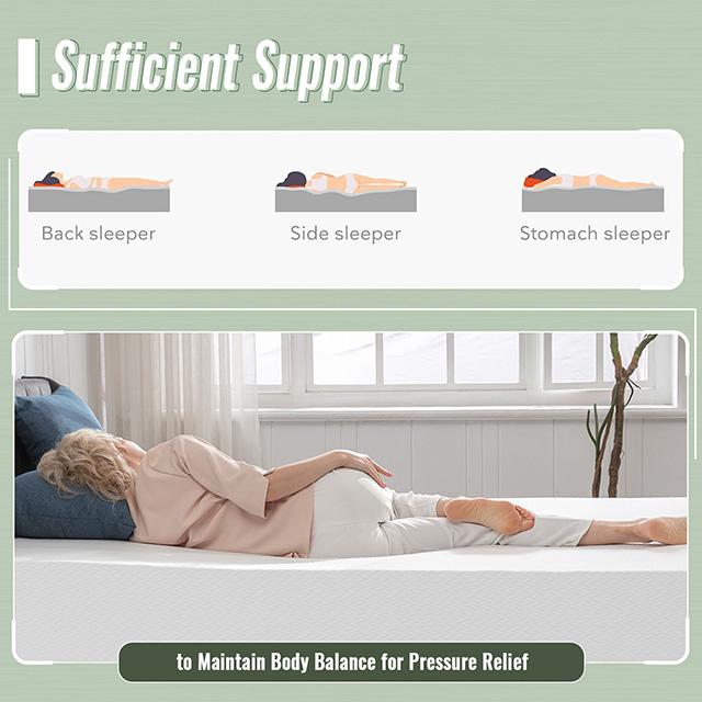 Coreopsis 8" Full Memory Foam Wave Comfort - My Sweet Home Furniture (Queens, NY)