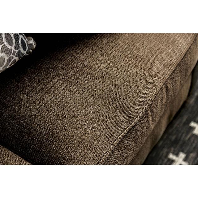 Cornelia Light Brown Love Seat - My Sweet Home Furniture (Queens, NY)
