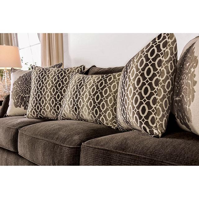 Cornelia Light Brown Love Seat - My Sweet Home Furniture (Queens, NY)
