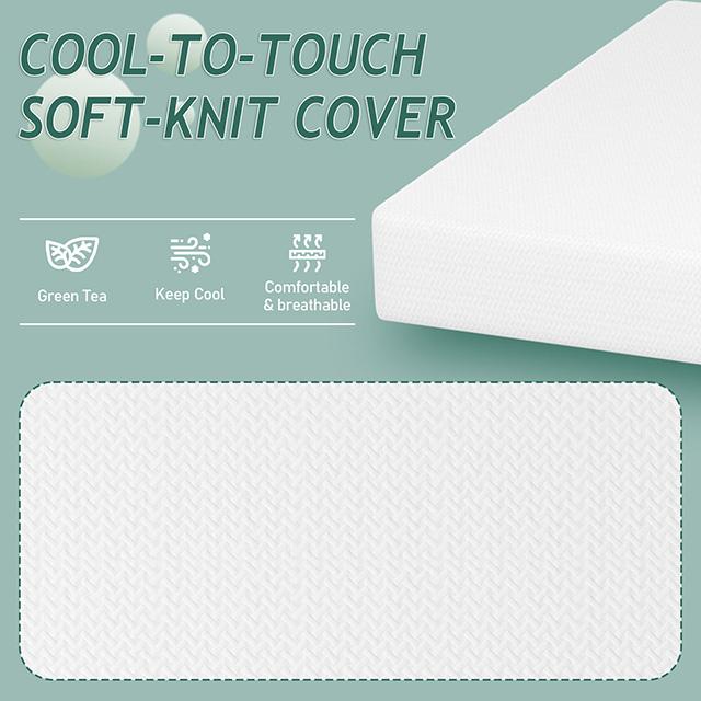 Forsythia 10" Full Green Tea Gel Memory Foam - My Sweet Home Furniture (Queens, NY)
