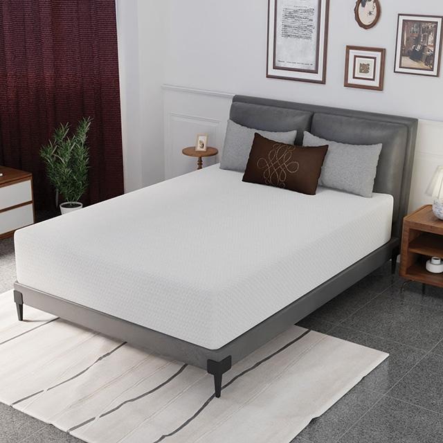 Forsythia 12" Full Green Tea Gel Memory Foat - My Sweet Home Furniture (Queens, NY)