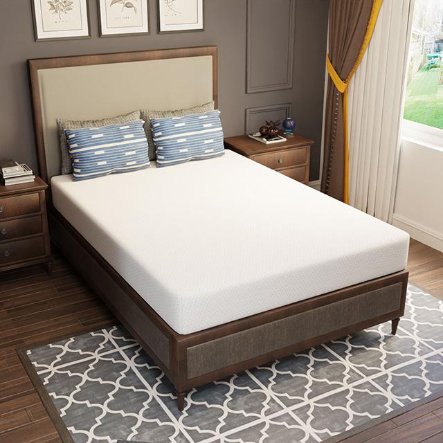 Forsythia 8" Full Green Tea Gel Memory Foam - My Sweet Home Furniture (Queens, NY)
