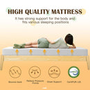 Forsythia 8" Twin Green Tea Gel Memory Foam
