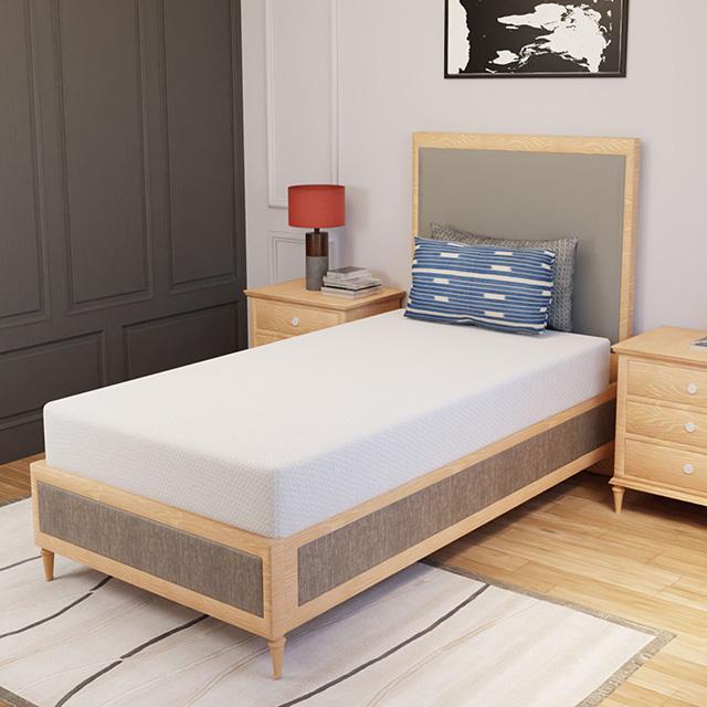 Forsythia 8" Twin Green Tea Gel Memory Foam - My Sweet Home Furniture (Queens, NY)