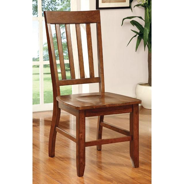 FOSTER I Dark Oak Side Chair (2/CTN) - My Sweet Home Furniture (Queens, NY)