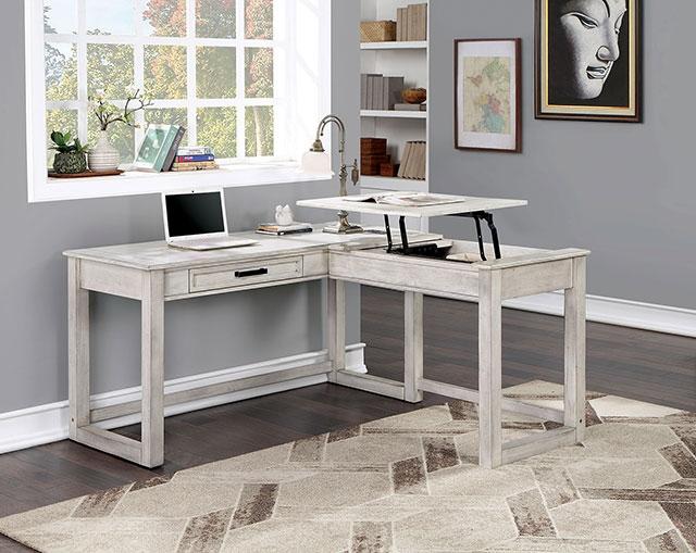 GALARGA Lift-top Corner Desk - My Sweet Home Furniture (Queens, NY)