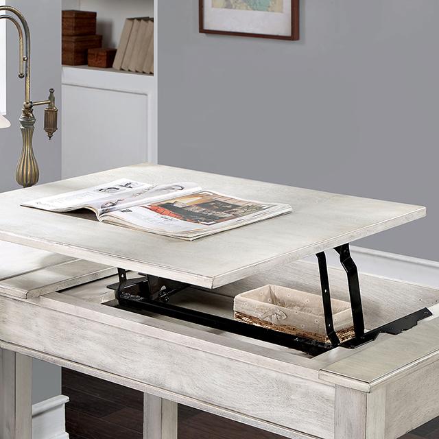 GALARGA Lift-top Corner Desk - My Sweet Home Furniture (Queens, NY)