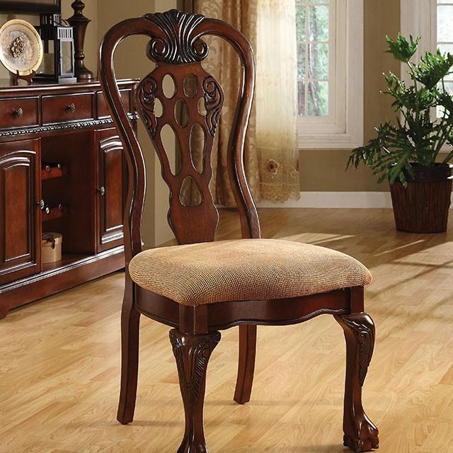 George Town Cherry Side Chair (2/CTN) - My Sweet Home Furniture (Queens, NY)