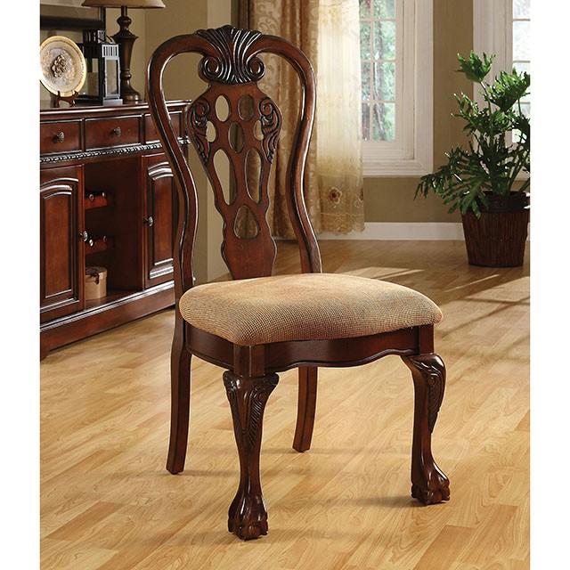 GEORGETOWN Antique Cherry Dining Table w/ Double Pedestals - My Sweet Home Furniture (Queens, NY)