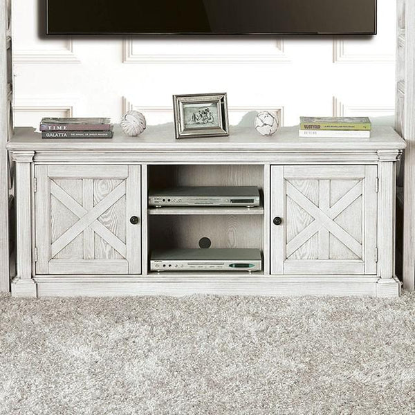 Georgia Antique White 60" TV Stand - My Sweet Home Furniture (Queens, NY)