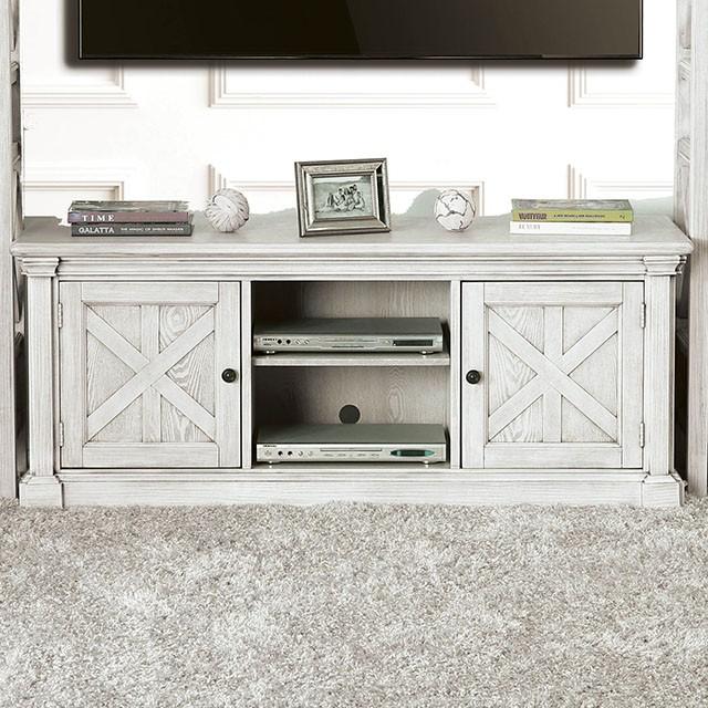 Georgia Antique White 60" TV Stand - My Sweet Home Furniture (Queens, NY)