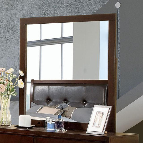 Gerico II Brown Cherry Mirror - My Sweet Home Furniture (Queens, NY)