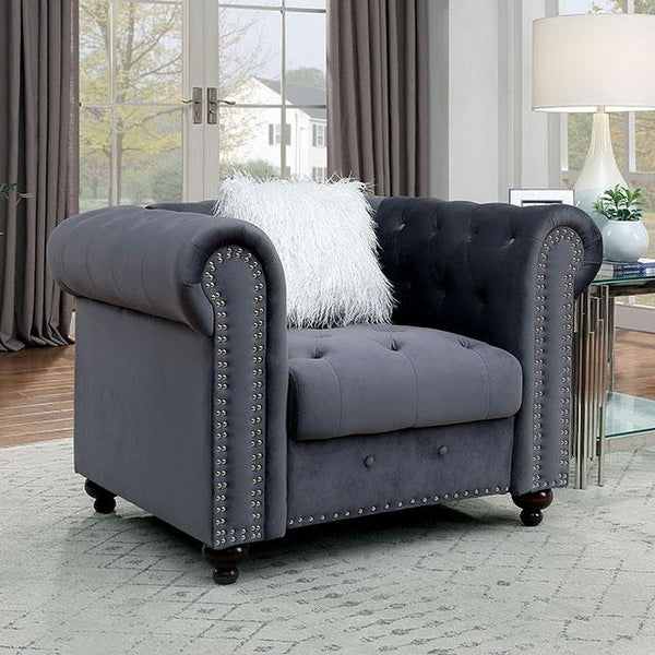GIACOMO Chair, Gray - My Sweet Home Furniture (Queens, NY)