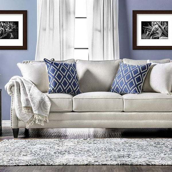 Giovanni Beige/Blue Sofa - My Sweet Home Furniture (Queens, NY)