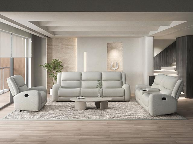 Giraldus Manual Recliner Loveseat w/ Console - My Sweet Home Furniture (Queens, NY)
