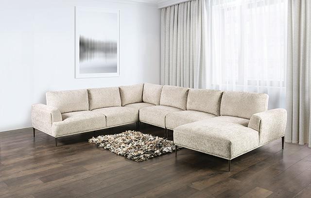 Gladbach J-Shaped Sectional - My Sweet Home Furniture (Queens, NY)
