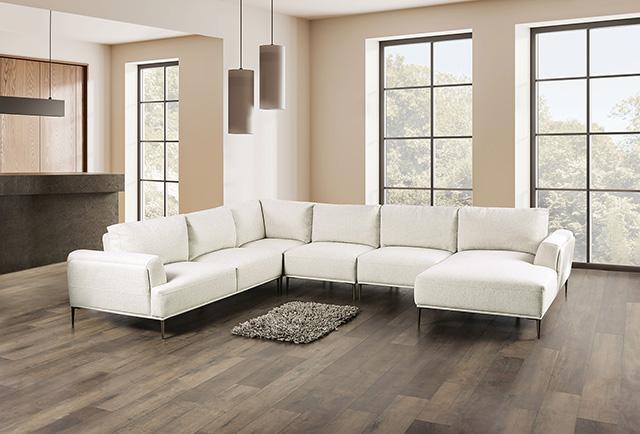 Gladbach J-Shaped Sectional - My Sweet Home Furniture (Queens, NY)