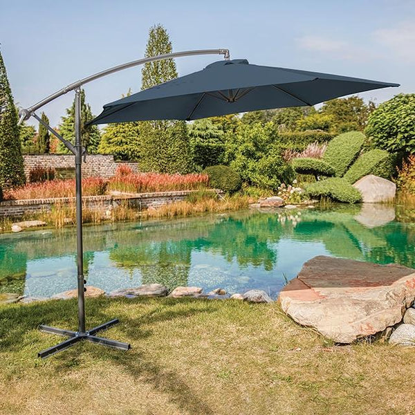Glam Cantilever Umbrella w/ LED - My Sweet Home Furniture (Queens, NY)