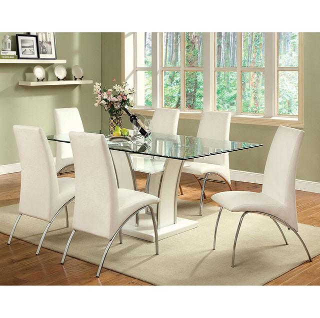 Glenview 7 Pc Dining Table Set - My Sweet Home Furniture (Queens, NY)