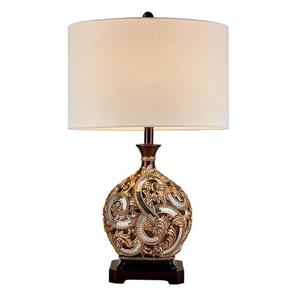 Guadalupe Gold/Brown 29.5"H Golden Brown Table Lamp - My Sweet Home Furniture (Queens, NY)