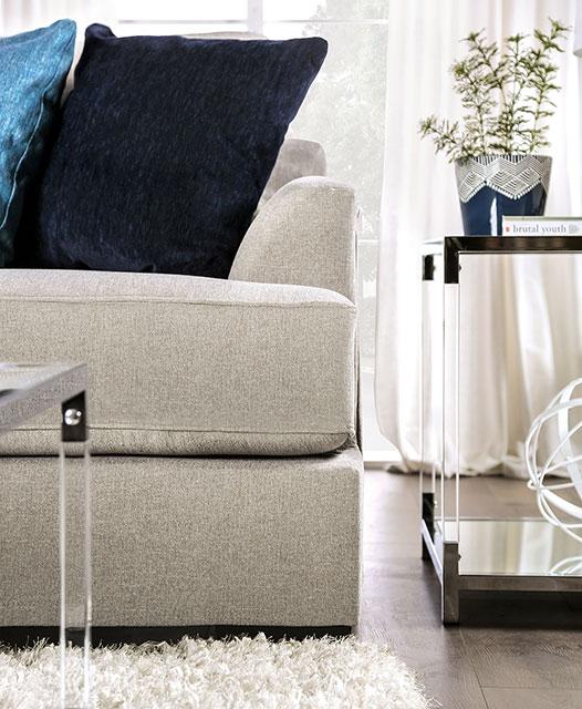 GUNNERSBURY Sectional, Gray - My Sweet Home Furniture (Queens, NY)