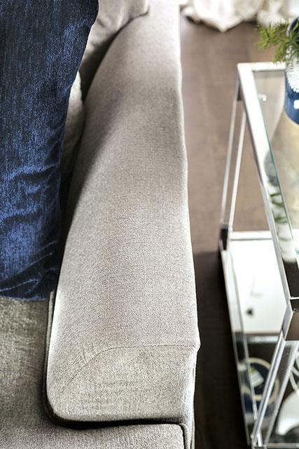 GUNNERSBURY Sectional, Gray - My Sweet Home Furniture (Queens, NY)