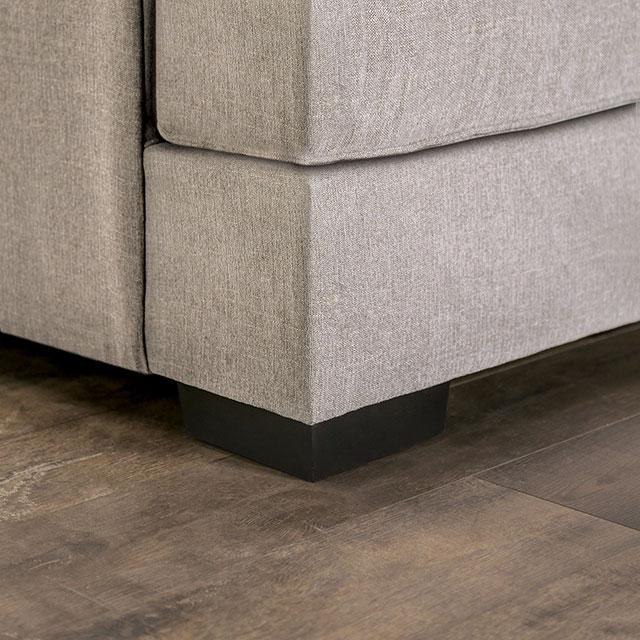 GUNNERSBURY Sectional, Gray - My Sweet Home Furniture (Queens, NY)
