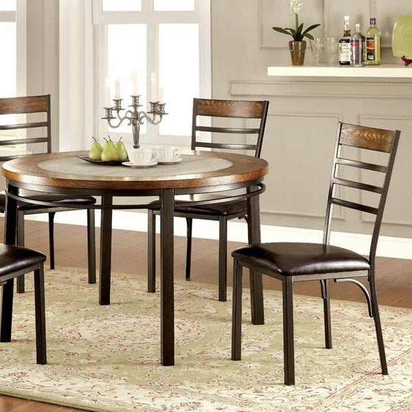 Hailey Round Dining Table - My Sweet Home Furniture (Queens, NY)