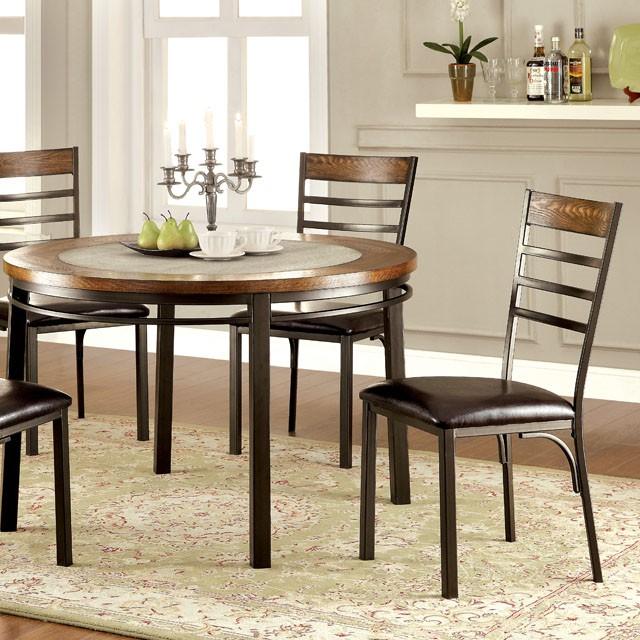 Hailey Round Dining Table - My Sweet Home Furniture (Queens, NY)