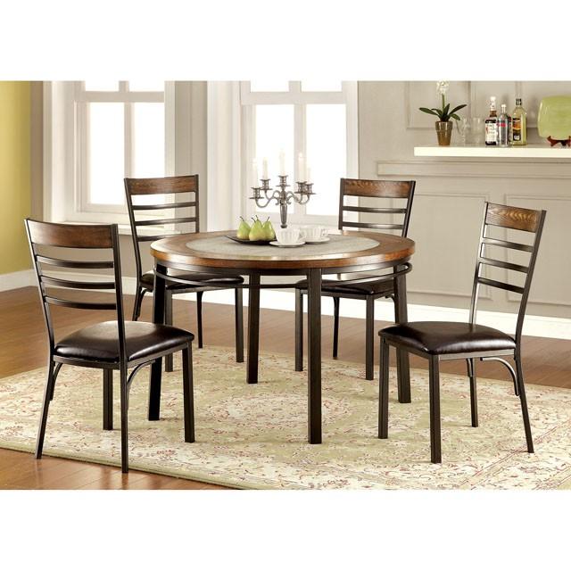 Hailey Round Dining Table - My Sweet Home Furniture (Queens, NY)