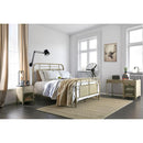 Haldus Cal.King, E.King, & Twin Bed White, Ivory, & Red - My Sweet Home Furniture (Queens, NY)
