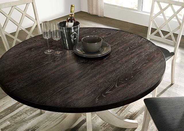 HALEIGH Round Dining Table - My Sweet Home Furniture (Queens, NY)