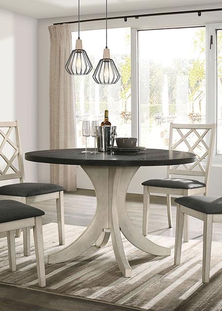 HALEIGH Round Dining Table - My Sweet Home Furniture (Queens, NY)