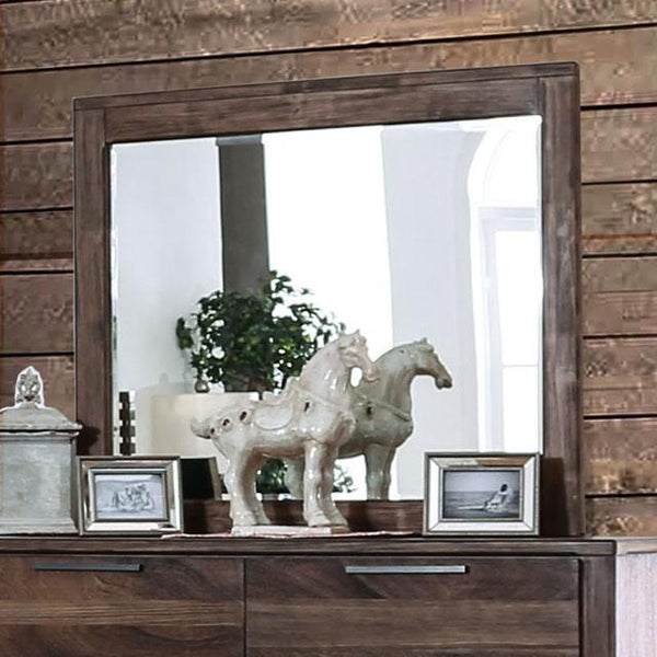 Hankinson Rustic Natural Tone Mirror - My Sweet Home Furniture (Queens, NY)