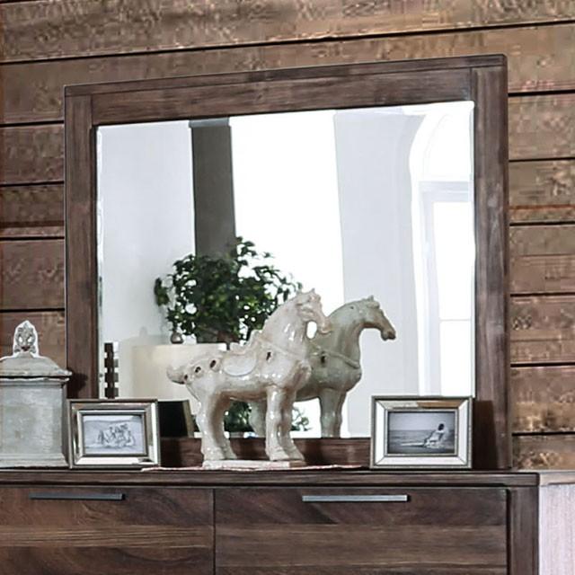 Hankinson Rustic Natural Tone Mirror - My Sweet Home Furniture (Queens, NY)