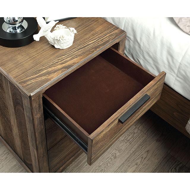 Hankinson Rustic Natural Tone Night Stand - My Sweet Home Furniture (Queens, NY)